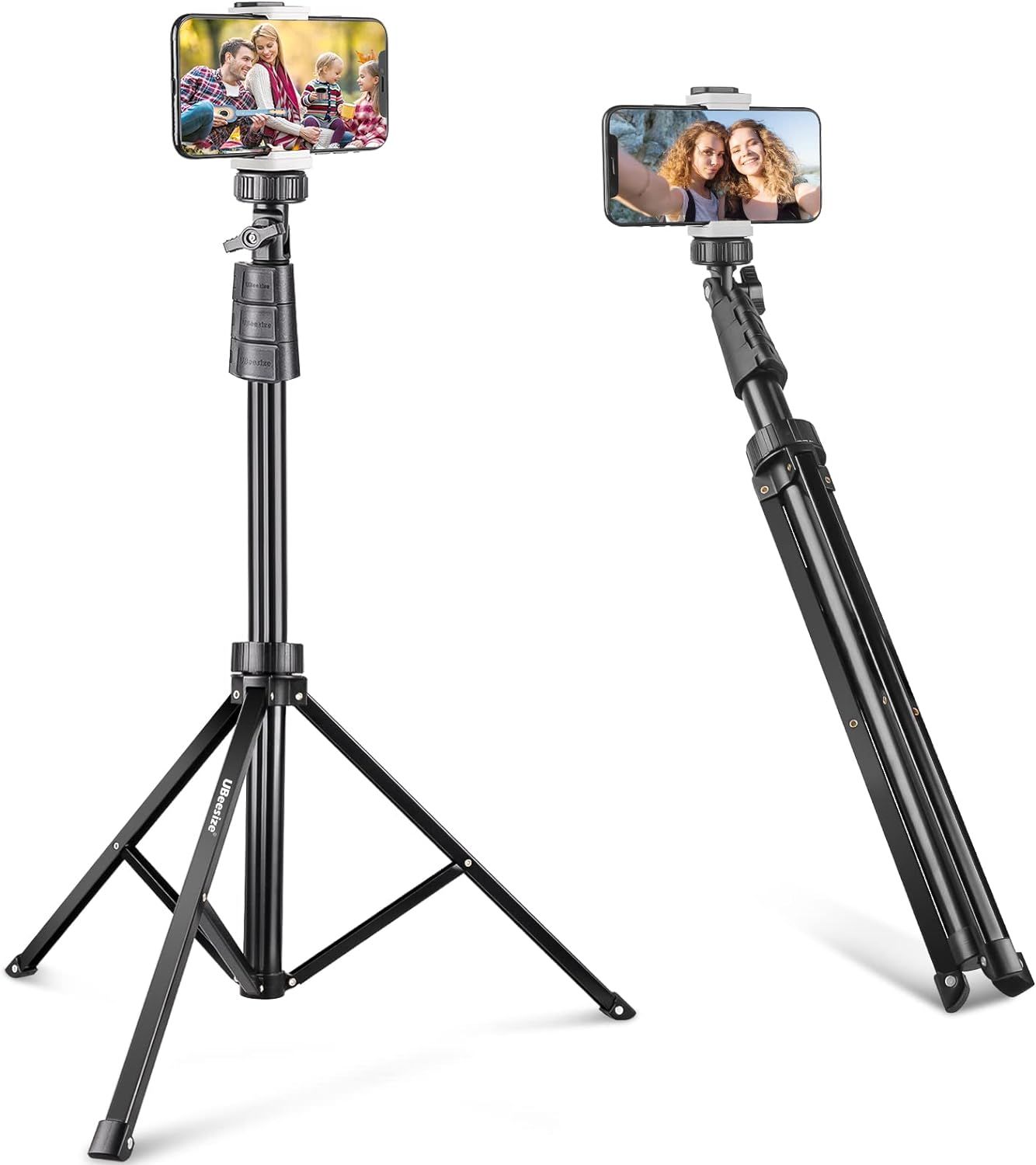 UBeesize 67'' Phone Tripod Stand & Selfie Stick Tripod, All in One Professional Cell Phone Tripod... | Amazon (US)
