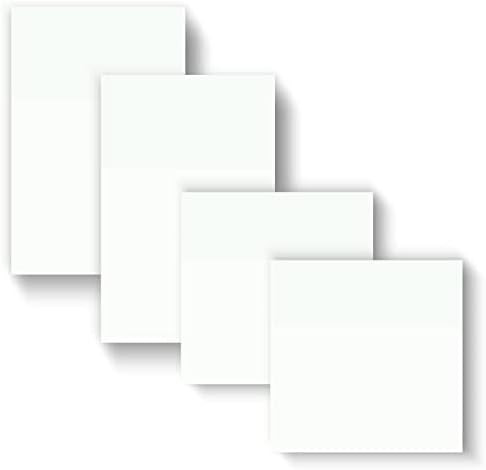Abeillo 200PCS Transparent Sticky Notes, 2 Size Waterproof Transparent Sticky Tabs Post It Notes, Cl | Amazon (US)