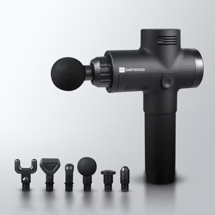 Dartwood Deep Tissue Massage Gun - Quiet and Portable Handheld Massager for Treating Muscle Soren... | Target