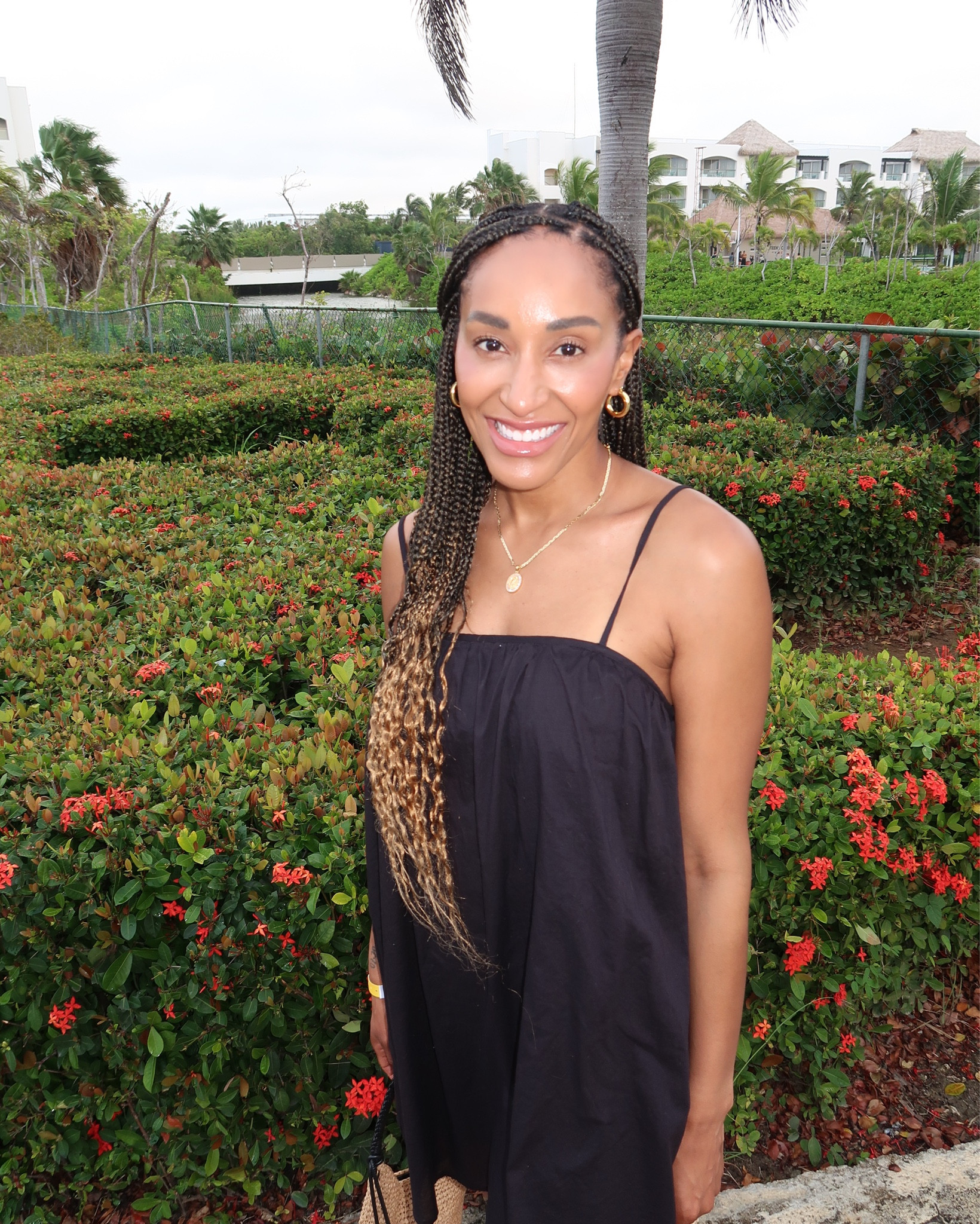 Perfect summer vacation dress, TTS, I’m wearing a small. The sandals are pricey but look expensive & are SO comfy. I wore this exact fit twice on my trip bc it was comfortable and easy breezy. 

#LTKSeasonal #LTKTravel