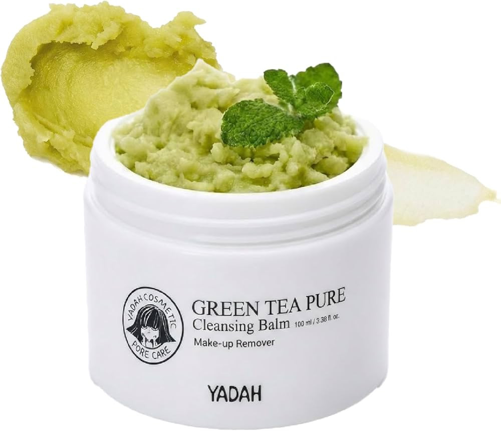 YADAH Green Tea Matcha Sorbet Cleansing Balm (3.38 fl oz) \u2013 Makeup Remover, Melting Balm wit... | Amazon (US)