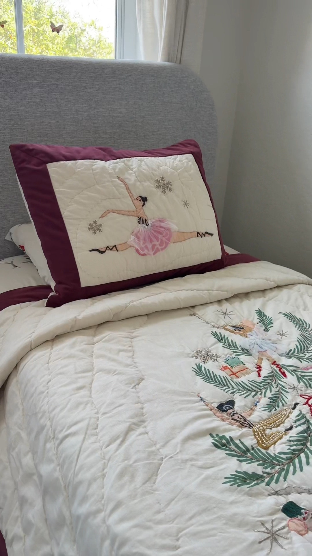 Nutcracker bedding 

#LTKHoliday #LTKSaleAlert #LTKKids