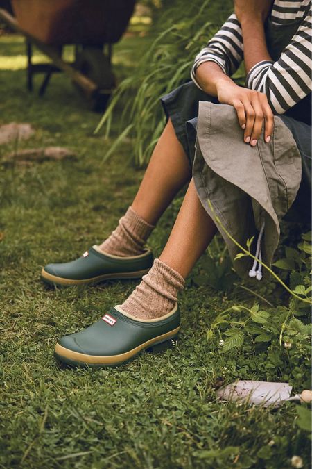 Step into timeless elegance with the Hunter collection’s classic handmade garden clog. Crafted for both style and functionality, these clogs feature a high-traction sole and soft rubber construction, ensuring durability and comfort with every step. The practical neoprene lining provides added support, making these clogs perfect for gardening and outdoor activities.

Made from premium rubber and neoprene, each pair is meticulously handmade, reflecting the quality and craftsmanship that Hunter is known for. Elevate your gardening experience with these essential clogs, combining practicality and classic style. Discover the perfect blend of comfort and durability today!

#LTKSeasonal #LTKWorkwear #LTKHome