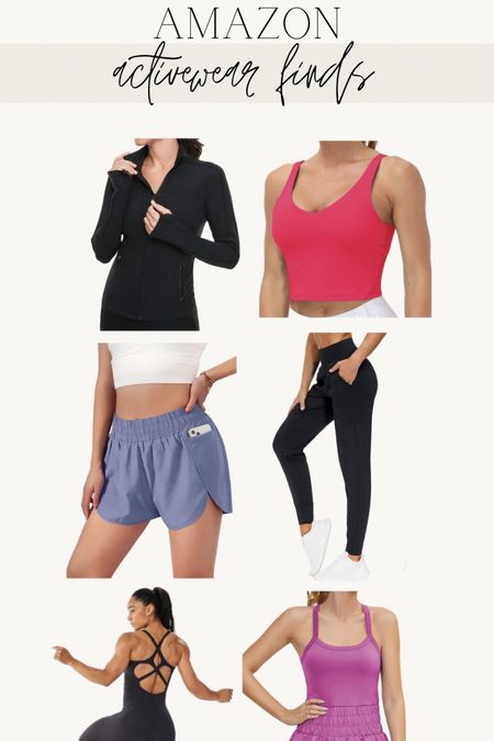 Dying over these Amazon activewear finds!! 😍 legit need to order everything in every color!! 🙌🏼 these would also just be super cute to wear in the summer ✨

#LTKfindsunder50 #LTKstyletip #LTKActive
