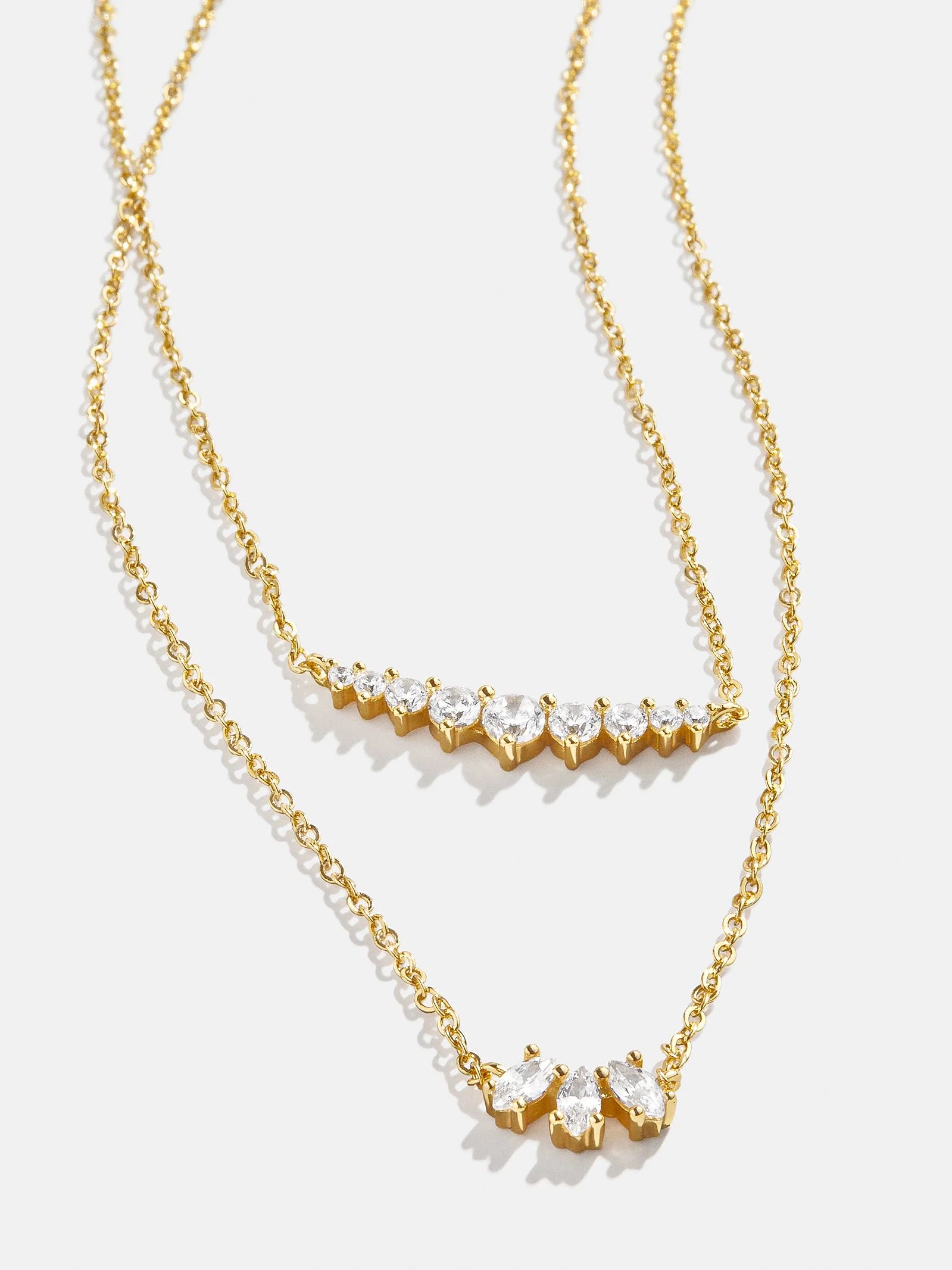 Danielle 18K Gold Layered Necklace - Gold | BaubleBar (US)