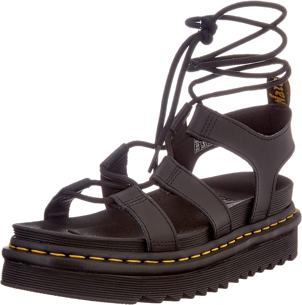 Dr. Martens Women's Gladiator with Ankle-tie Sandal | Amazon (US)
