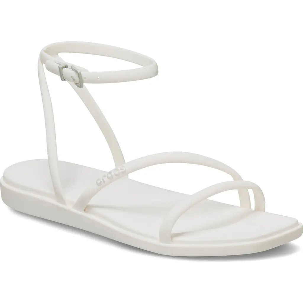 CROCS Miami Ankle Strap Sandal in Chalk at Nordstrom, Size 6 | Nordstrom