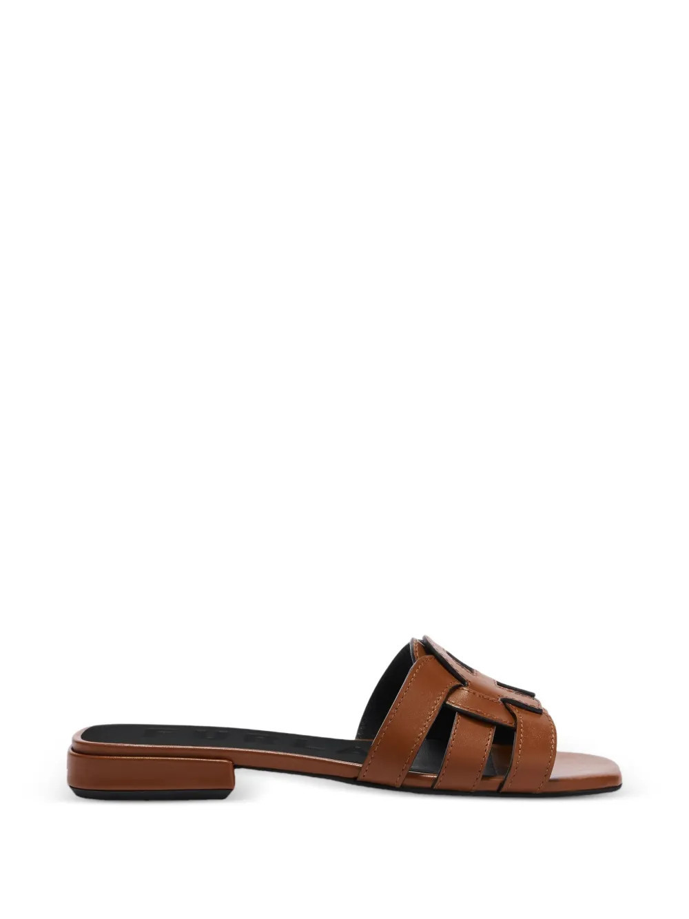Furla Summer leather sandals - Brown | Farfetch Global