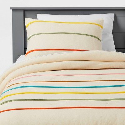 Multi-Stripe Comforter Set - Christian Robinson x Target | Target