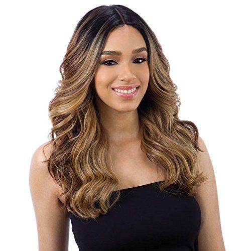 FreeTress Equal Synthetic Hair Wig Lace 5" Deep Part Lace Valentino (FFHOTCHOCO) | Amazon (US)
