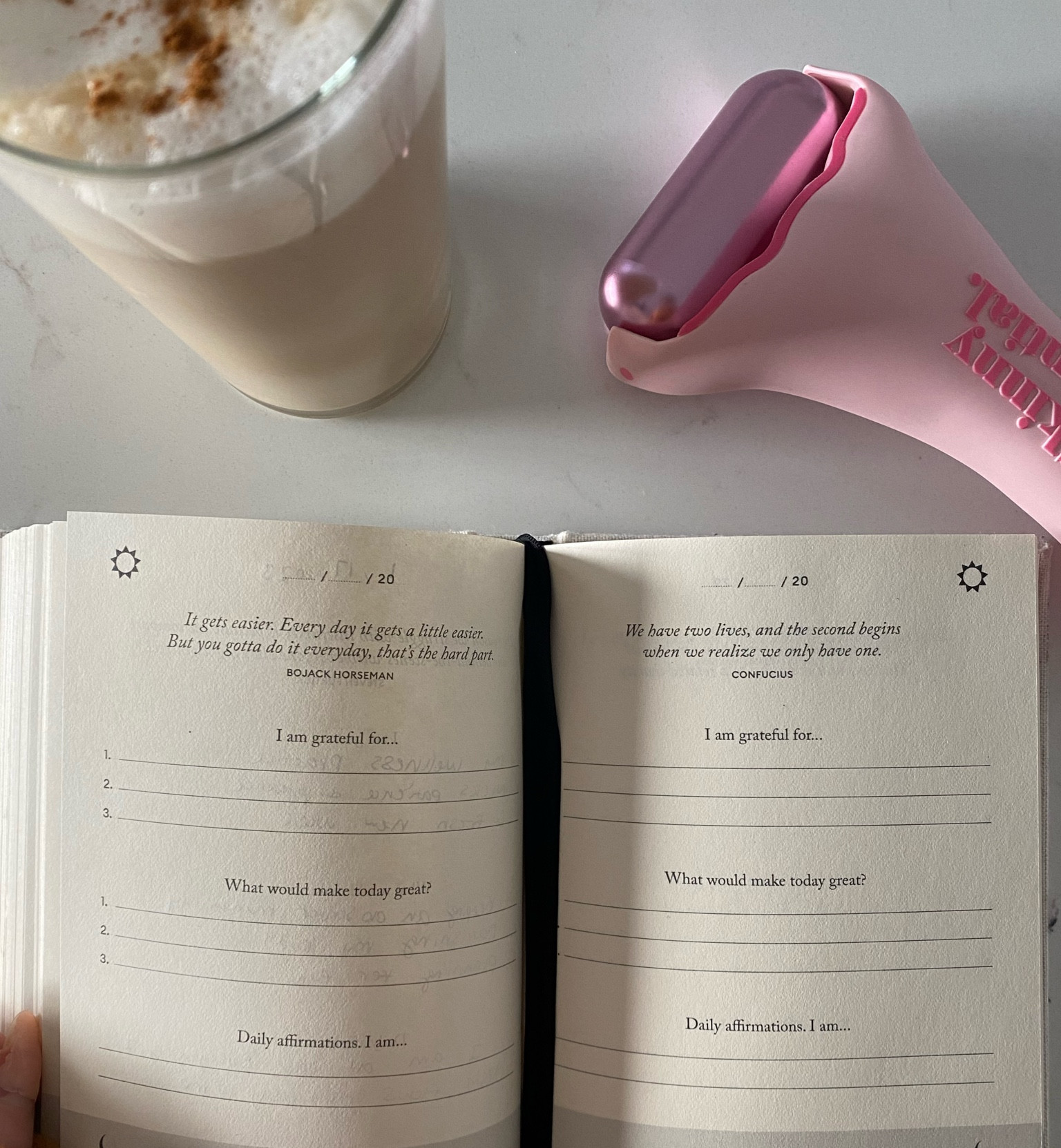 The gratitude journal I use every day is on sale on #revolve today! I never see these on sale and I love the color of this one, super cozy!

#LTKunder50 #LTKFind #LTKGiftGuide