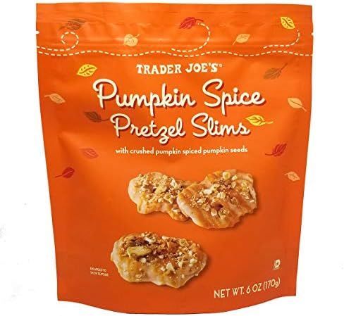 Trader Joe's Pumpkin Spice Pretzel Slims 6 oz. | Amazon (US)