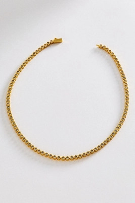 BRACHA Mali Tennis Necklace | Anthropologie (US)