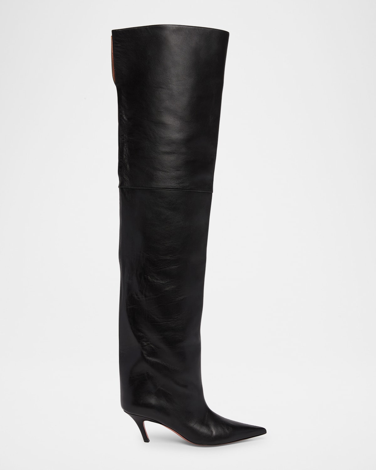 Fiona Leather Over-The-Knee Boots | Neiman Marcus