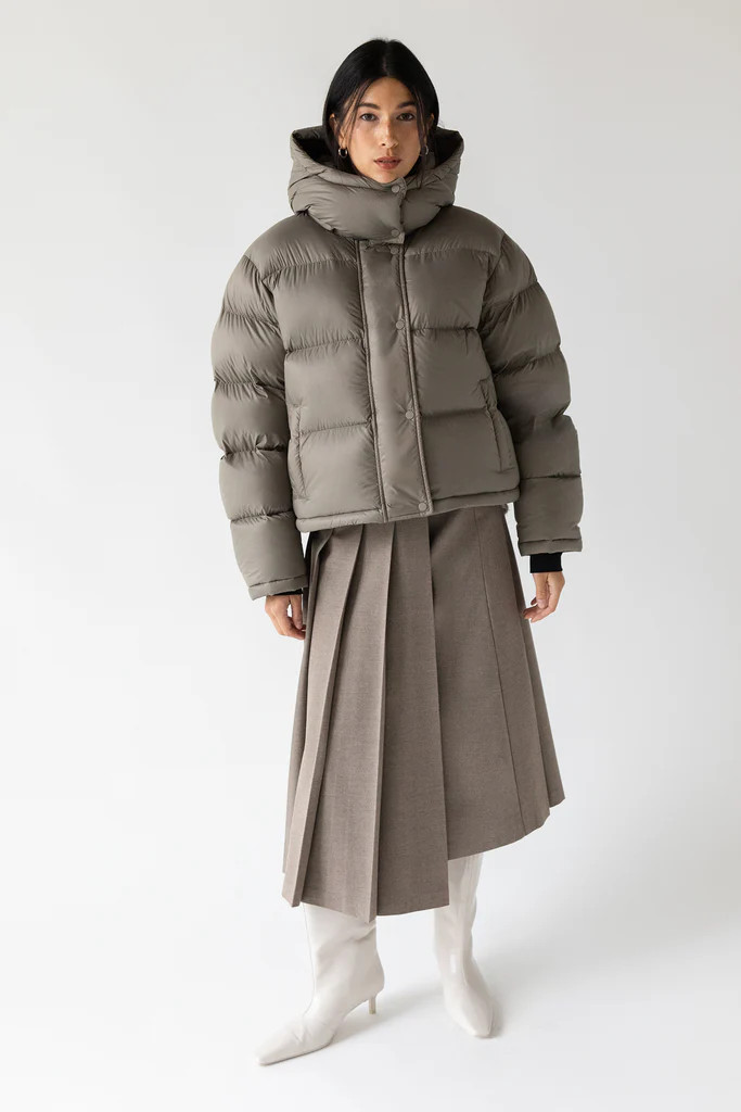 SHORT PUFFER JACKET | PUFFER STUDIO 001 | OAK + FORT