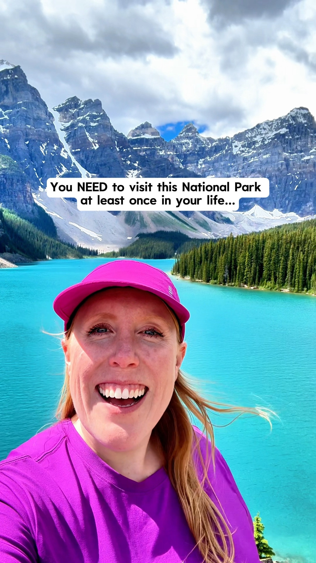 Trust me… you’re gonna want to save this for later. 😍👇
 💜Follow @KatieOSheaAway for all the specific details you need to plan your dream trips!

The glacier-fed lakes. The towering peaks. The unreal turquoise water. The wildlife. The magic.
 Once you visit Banff, you’ll get it. Photos and videos don’t do it justice - it’s that epic. 🩵

📍Banff National Park, Alberta, Canada

🗺️ Must-visit spots:
✔️ Peyto Lake — iconic viewpoint shaped like a wolf head 🐺 Just a short paved walk to the overlook.
✔️ Lake Louise — magical sunrise glow ✨ Then hike (optional!) to the Lake Agnes Tea House and on to the Little Beehive for epic views.
✔️ Moraine Lake — jaw-dropping turquoise water 🩵 Rockpile Trail = easy walk to that postcard shot.
✔️ Icefields Parkway — 140 miles of pure scenery 🏔️ Glaciers, waterfalls, wildlife — stop often and soak it all in.
✔️ Bow Lake — peaceful roadside gem 💧 Perfect for a picnic or early morning coffee with a view. 
✨ Whether you want chill vibes or adventure mode, Banff delivers.

💬 Comment “ROCKIES” to join the waitlist for our upcoming Ultimate Banff to Jasper Road Trip Guide!
 💌 SHARE this with someone you want to experience Banff with 🫶
 💬 Comment “HIKE” to get our Free Hiking & Adventure Essentials Checklist + Gear Guide for the perfect trip to Banff! 🥾

💜Follow @KatieOSheaAway to turn your bucket list into reality!

💬 Comment “SHOP” to shop this video!

#banff #BanffNationalPark #BucketListTravel #MoraineLake #LakeLouise #CanadianRockies #AdventureTravel #ExploreBanff 
Banff travel outfit | hiking outfit 

#LTKTravel #LTKActive #LTKMidsize