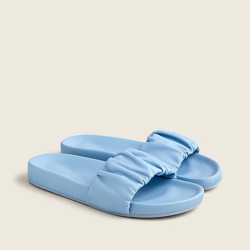 Pacific scrunchie strap slides | J.Crew US