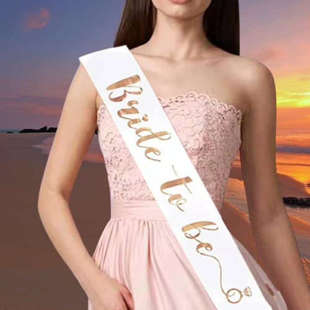 Bride to Be Sash, Bachelorette Party Sash Bachelorette Party Decorations Party Favors Accessories... | Amazon (US)