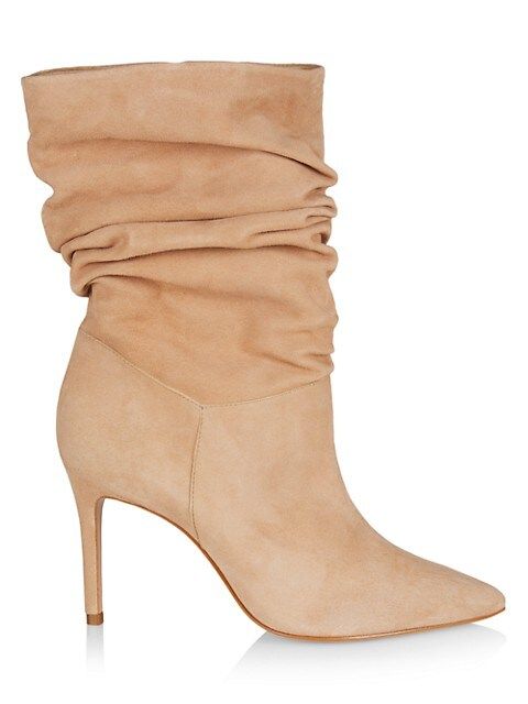 Ashlee Slouch High-Heel Booties | Saks Fifth Avenue