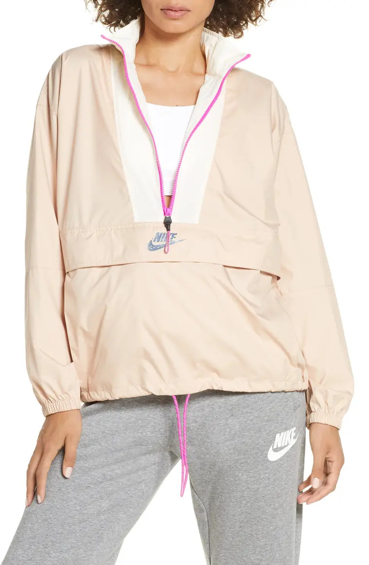 Sportswear Icon Clash Half Zip Jacket | Nordstrom