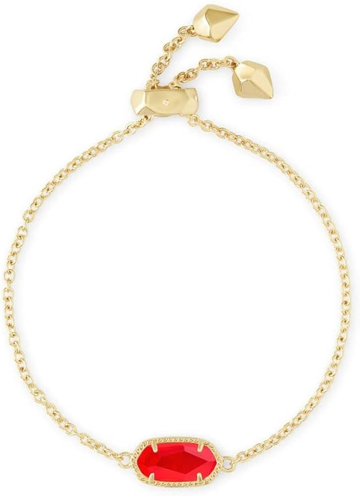 Kendra Scott Elaina Adjustable Chain Bracelet for Women, Fashion Jewelry, Gold-Plated | Amazon (US)