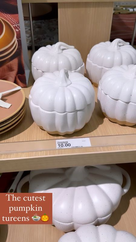 Fall dishes and bakeware at target! Love these pumpkin tureens and the pretty dish sets!🎃🍁🍂
........
Pumpkin tureen, pumpkin dish, pottery barn fall, pumpkin soup bowl, pumpkin serving bowl, fall dishes, fall plates, fall home decor, pottery barn dupe, target new arrivals target fall home, fall home finds, fall home decor trends, thanksgiving dinner table, thanksgiving decor, fall decor, pumpkin glasses, pumpkin mug, pumpkin punch bowl, fall table decor, gold flatware, gold silverware, fall tablecloth, fall table runner 

#LTKhome #LTKSeasonal #LTKfamily