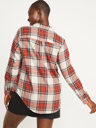 Classic Plaid Flannel Shirt for Women | Old Navy (US)