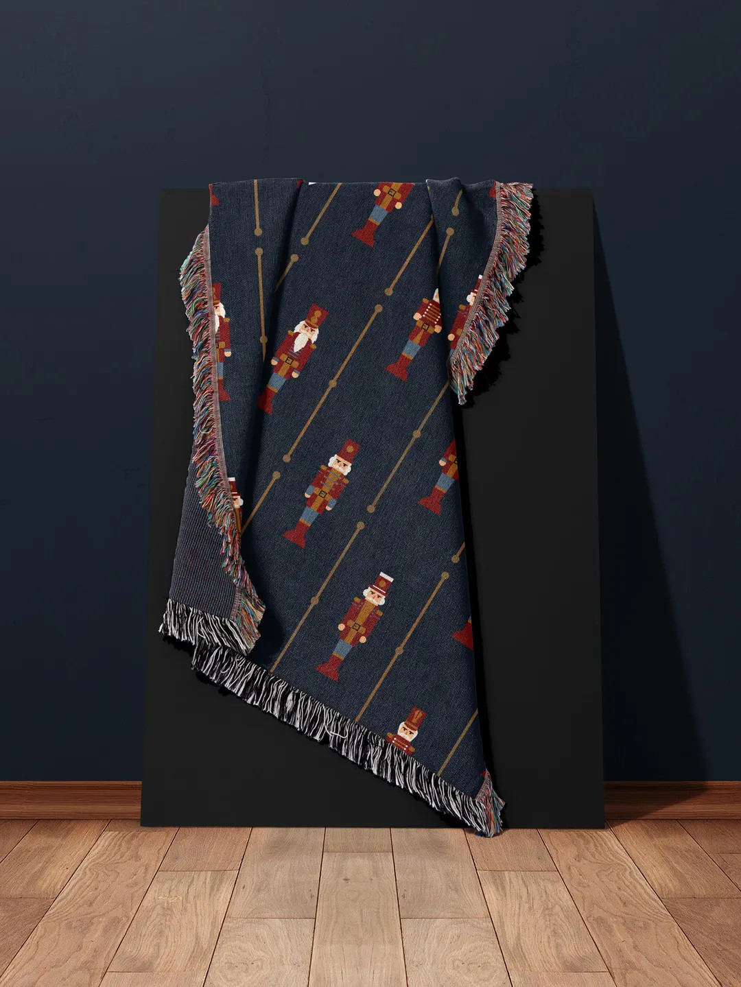 Nutcracker Gift Idea Woven Blanket Throw Nutcracker Ballet Decoration Christmas Blanket Gift Thro... | Etsy (US)