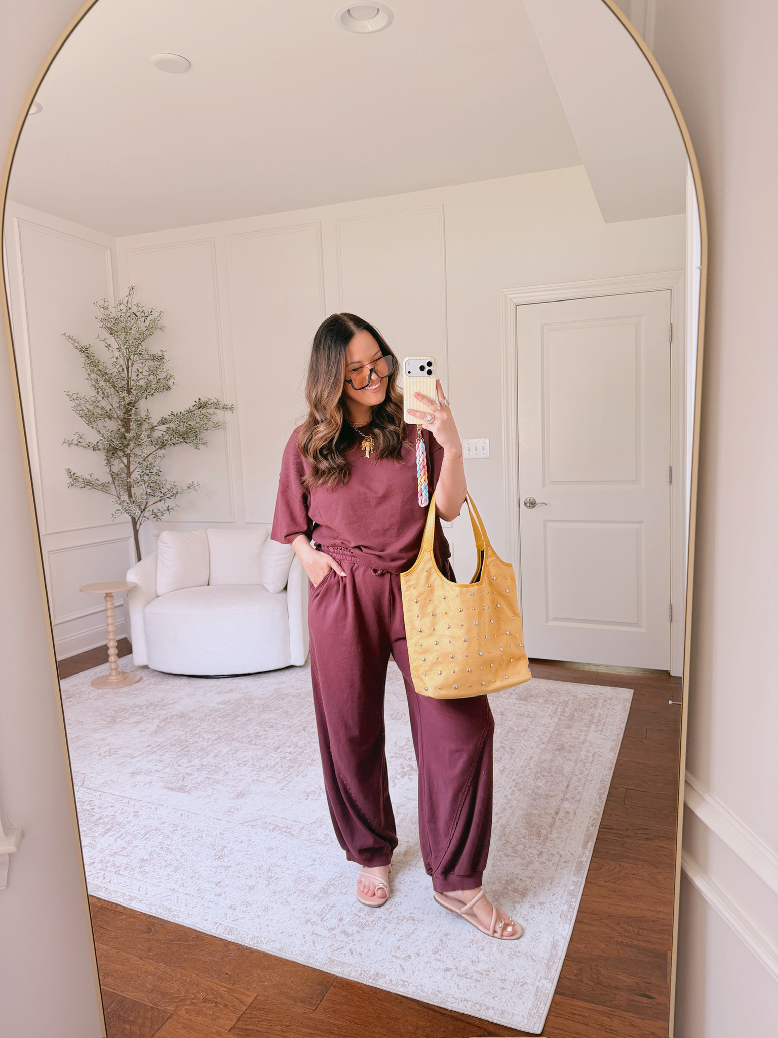 I’m wearing my true size large 

 #LTKSeasonal #LTKMidsize