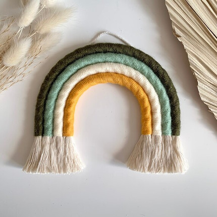 Click for more info about Safari Fibre Rainbow  Macrame Nursery Decor  Boys Boho Room | Etsy