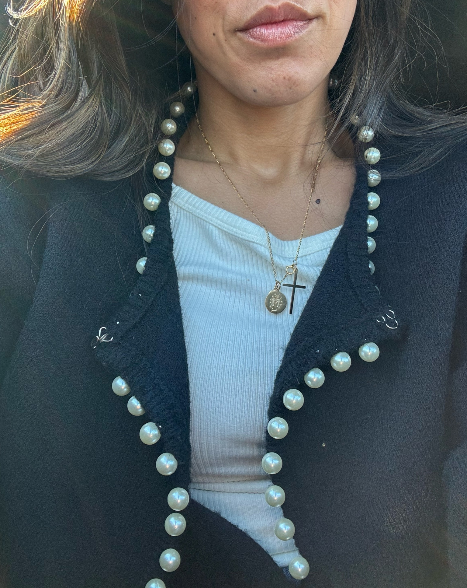 Pearls are in. This pearl trimmed sweater fulfills my budget friendly girly vibes!  #under50 #petitefriendly #petitesweater #girlyvibes #pearls #pearlsweater #amazon #amazonfinds 


#LTKWorkwear