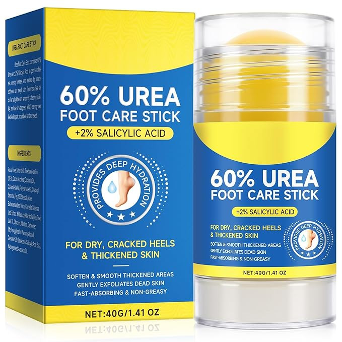 60% Urea Cream Stick plus 2% Salicylic Acid, Maximum Strength Urea Foot Cream Callus Remover for ... | Amazon (US)