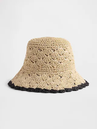 Straw Bucket Hat | Gap (US)