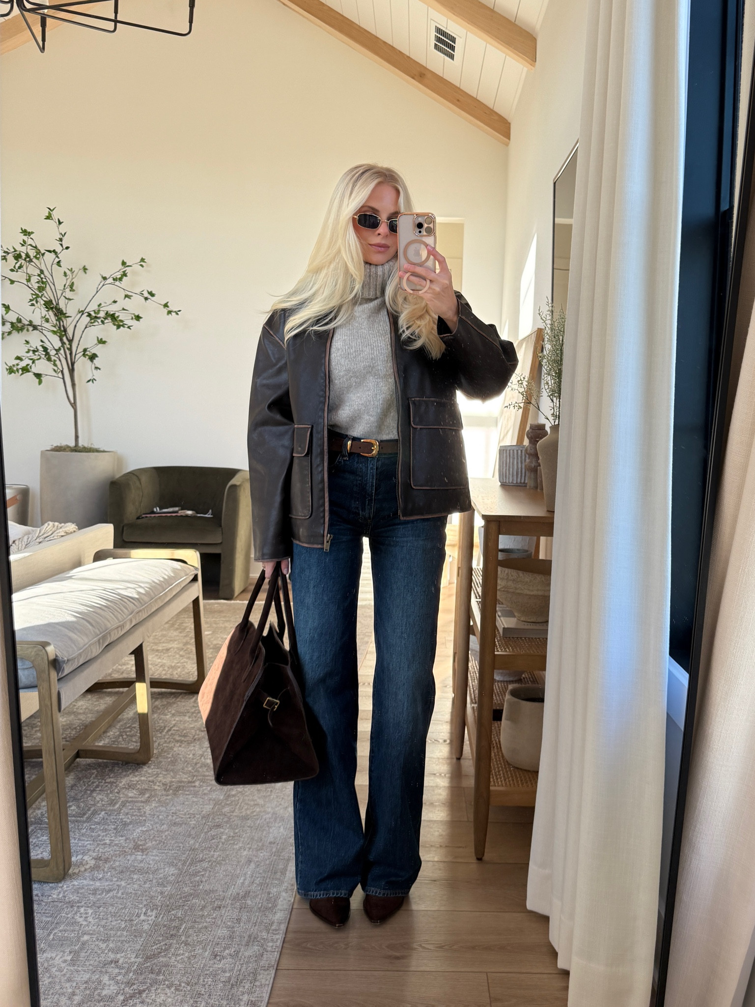 Fall outfits: linked similar sweaters, small in jacket, size 27 in jeans (shade is: Be About Dark Bleu). True size in shoes. Bag is the larger darker color. 

Heaven mayhem code: Kathleen15
Aureum code: KathleenP20