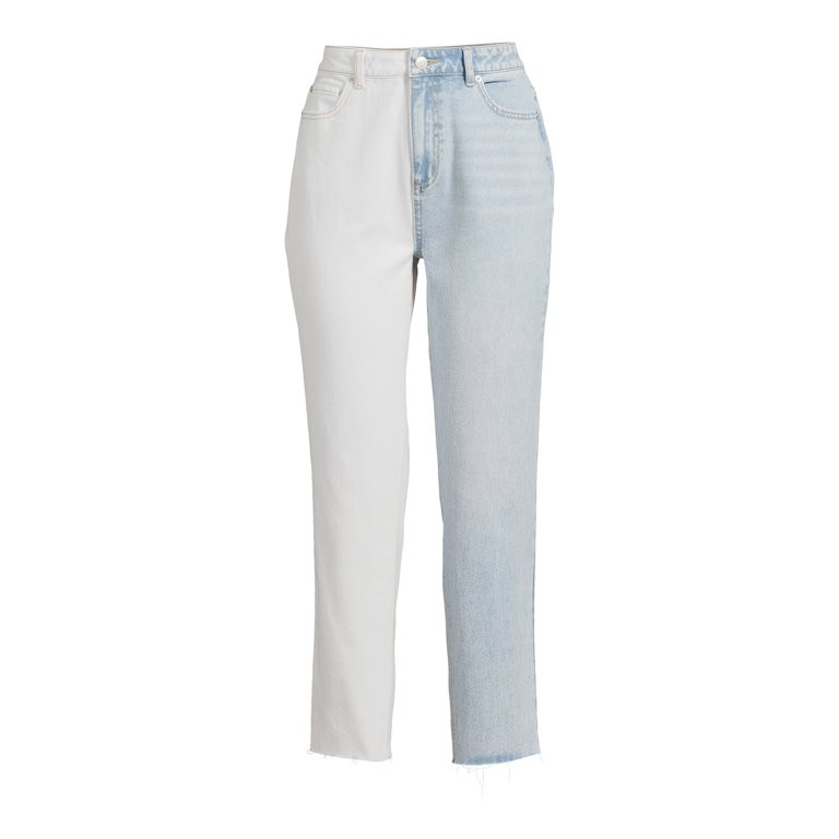 No Boundaries Juniors' High Rise Slim Straight Cropped Jeans | Walmart (US)