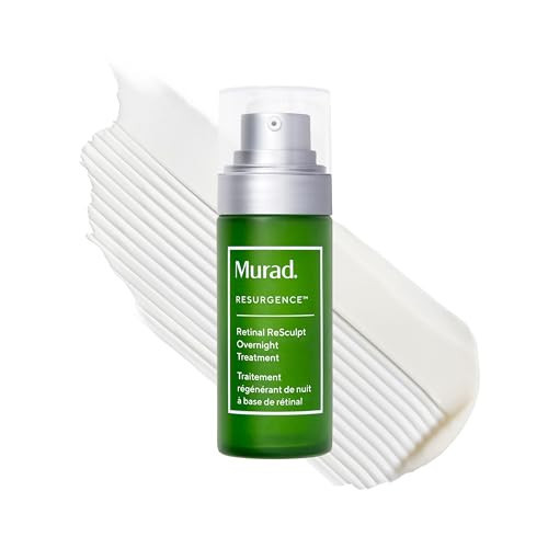 Murad Retinal ReSculpt Overnight Treatment - Advanced Face and Neck Serum with Encapsulated Retinal, Kangaroo Paw, Olive, & Oat Smooths Deep Wrinkles and Crepey Skin, & Lifts Sagging Skin - 1 Fl Oz | Amazon (US)