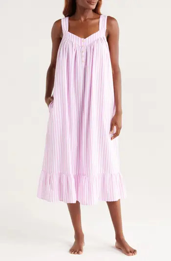 Cotton Shirting Nightgown | Nordstrom