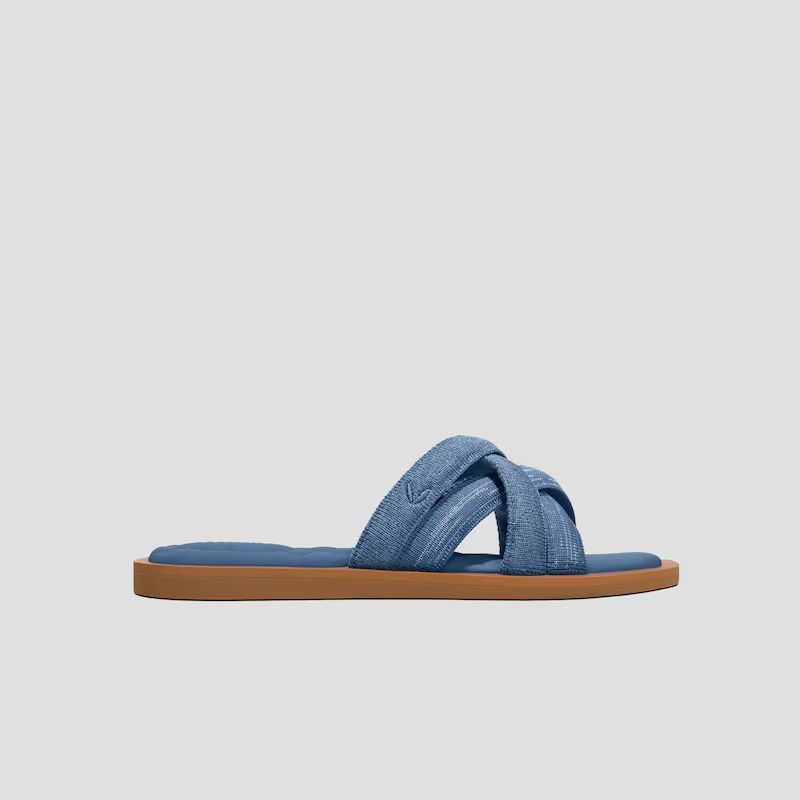 Pillow Top Slide Strappy Sandal (Mayara) | VIVAIA