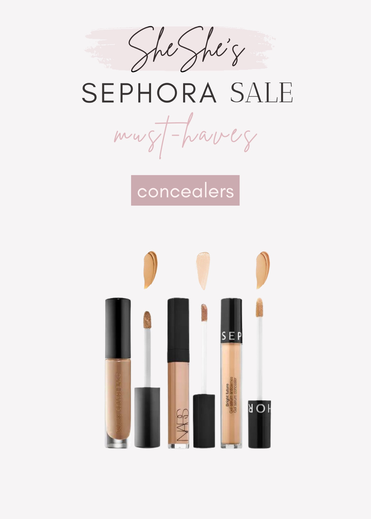 
@Sephora sale is now on for all.. Rouge, VIB and insiders. 30% off Sephora brands 
Rouge 20% off
VIB 15% off
Insiders 10% off 
Not a member then just go to their site Sephora.com and be an Insider by signing up with your email. That easy! 
Ends Monday night April 24th. Time to stock up, replenish and try new products. 
Makeup, skin care, hair products and hair tools, lipsticks and more.
Concealer 

#LTKunder100 #LTKbeauty #LTKsalealert