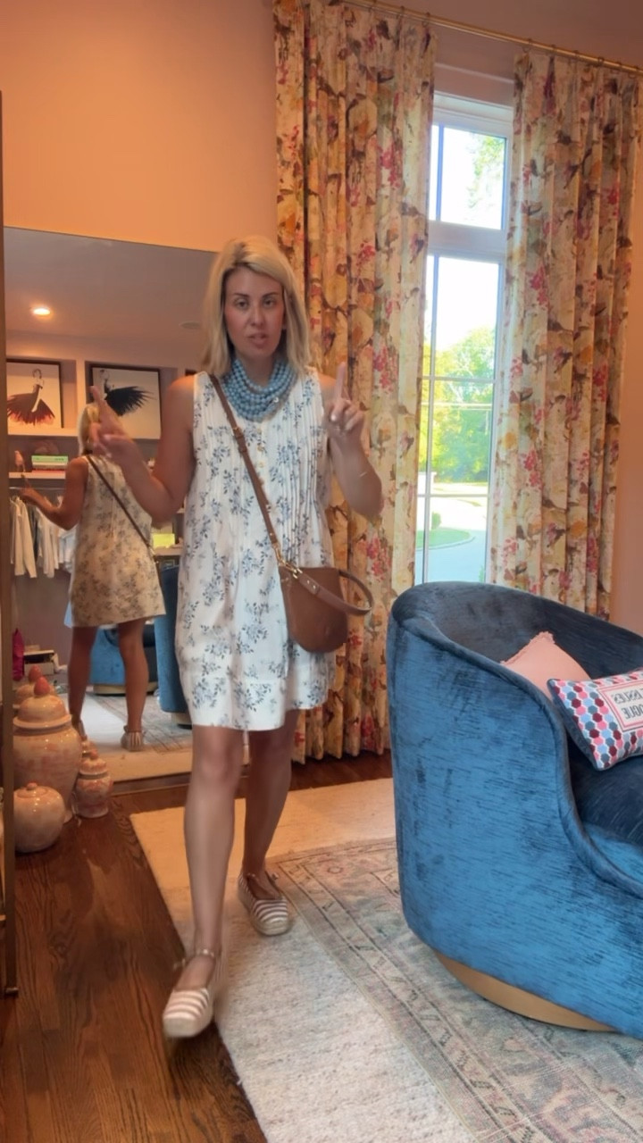 Y’all know we print mix around here and this look is so good!! This dress comes in so many colors. Elevate your look with a statement necklace and a fun shoe. 
Dress - xs 
Shoes - 8 tts


#LTKdayinmylife #LTKootd #LTKmomlife
