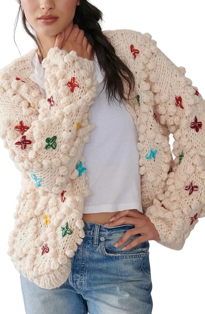 SAACHI Aria Multi Ivory Cardigan | Nordstromrack | Nordstrom Rack