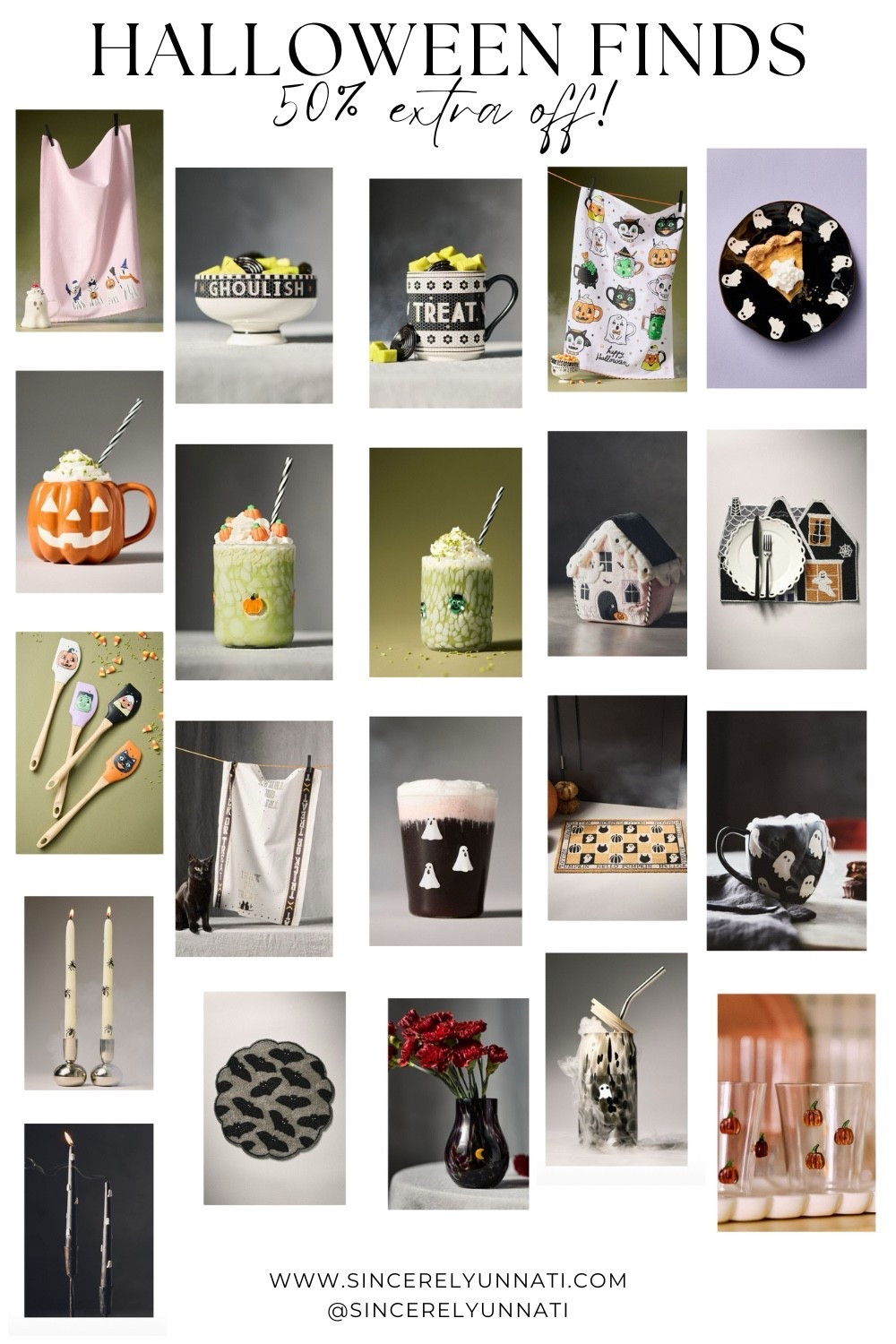 Anthropologie - Halloween Collection - additional 50% off sale items! 

#LTKGiftGuide #LTKHoliday #LTKHalloween