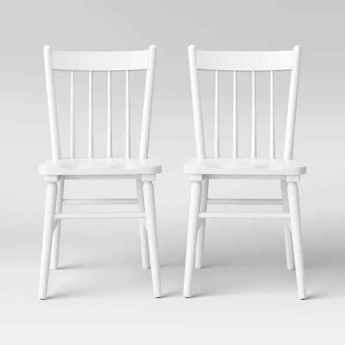 Set of 2 Hassell Wood Dining Chair - Threshold™ | Target