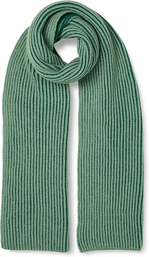The Drop Women's Bliss Two-Tone Ribbed Scarf | Amazon (US)
