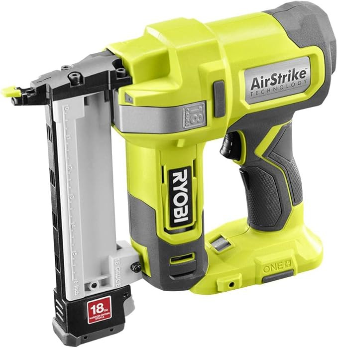 RYOBI ONE+ 18-Gauge Cordless AirStrike Narrow Crown Stapler P361 Green | Amazon (US)