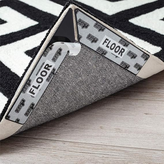 Gorilla Grip 12 Pack Extra Strong Patented Grippers for Rugs, Washable Dual Sided Anti Curl Corne... | Amazon (US)