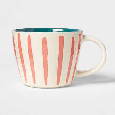 16oz Stoneware Stripes Mug - Opalhouse™ | Target