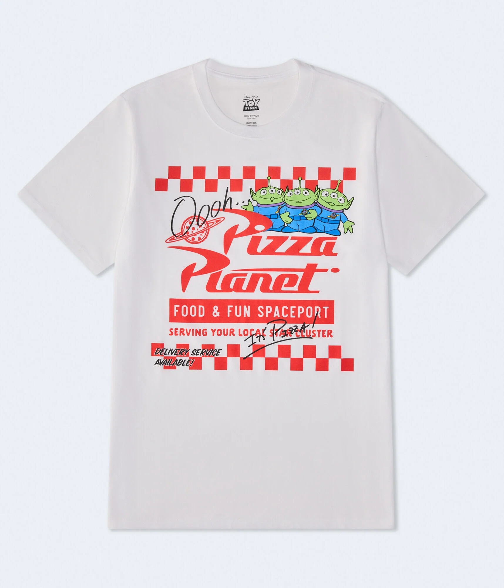 Aeropostale Toy Story Pizza Planet Relaxed Graphic Tee | Shop Simon