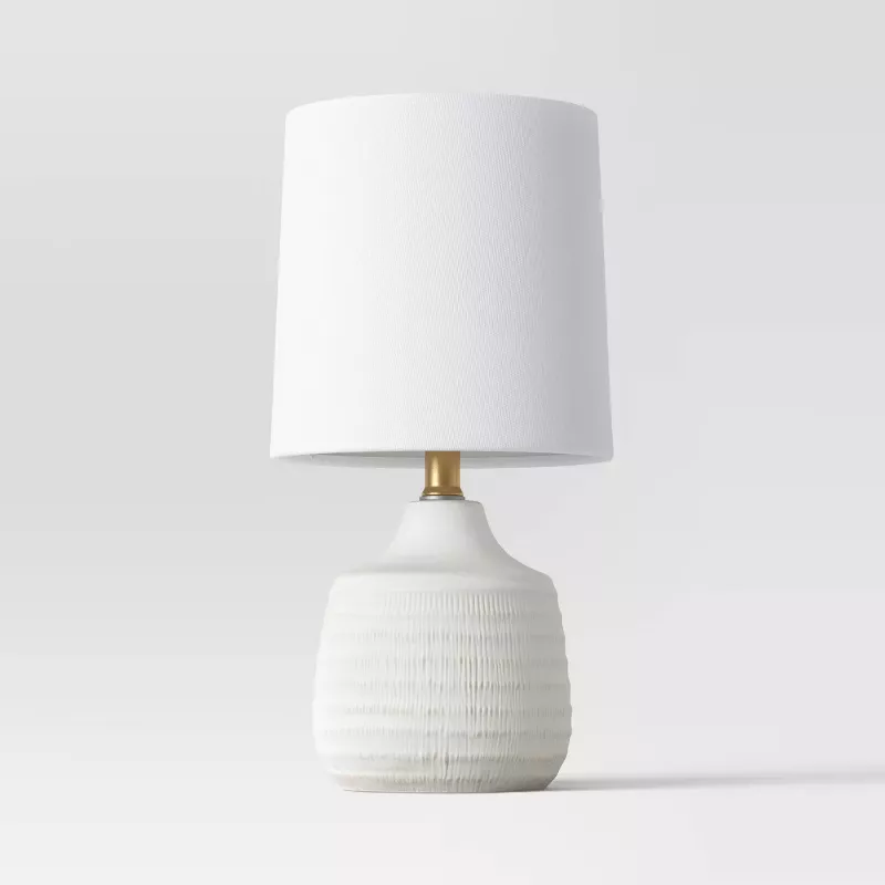 Small Pleated Lamp Shade White - … curated on LTK