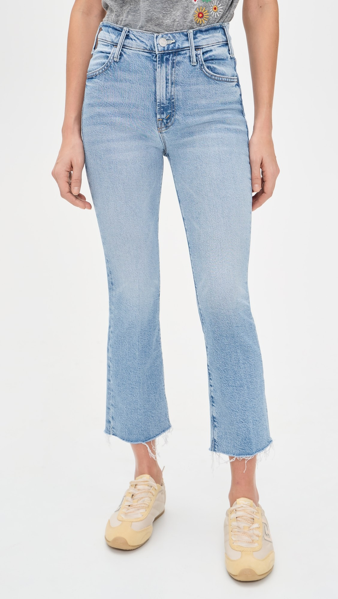 Petite Lil Hustler Ankle Fray Jeans | Shopbop